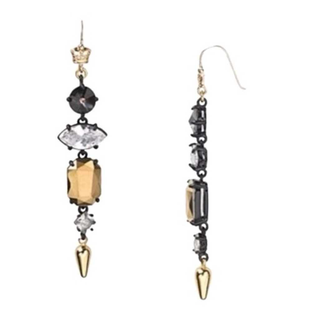 Juicy couture linear earrings - Picture 2 of 2